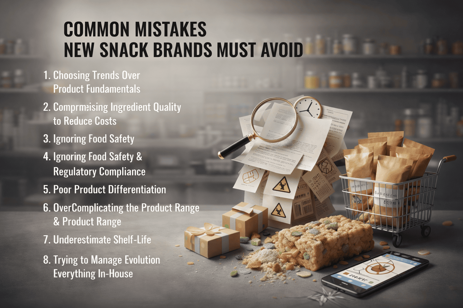 Mistakes New Snack Brands Must Avoid